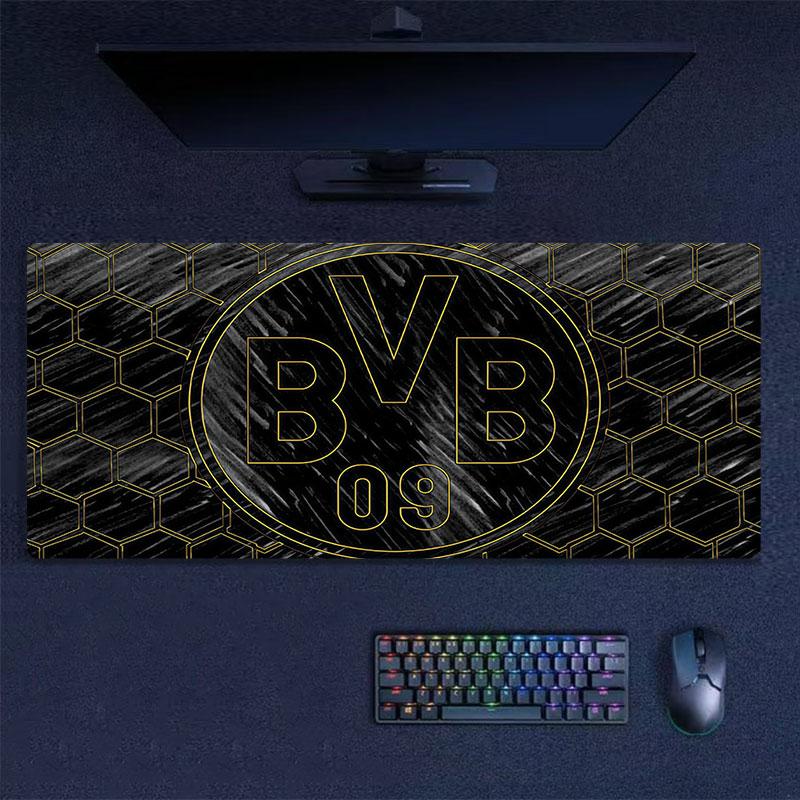 BVB Mouse Pad, Large Gaming Desk Mat, Non-slip XXL Mousepad for Laptop & Tablet, Mini PC Playmat with Stitched Edges