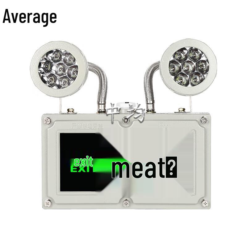 Explosion-Proof Rechargeable LED Emergency Exit Sign