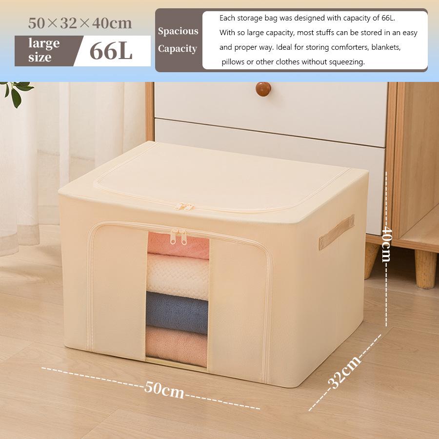 Pogrubiony wodoodporny worek do przechowywania kołder i ubrań z włókniny