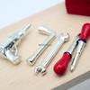 5 Pcs  Miniatures Electric Drill Repair Tools Wrench Tools Miniature Repair Model Scene Props Mini Repair Tool