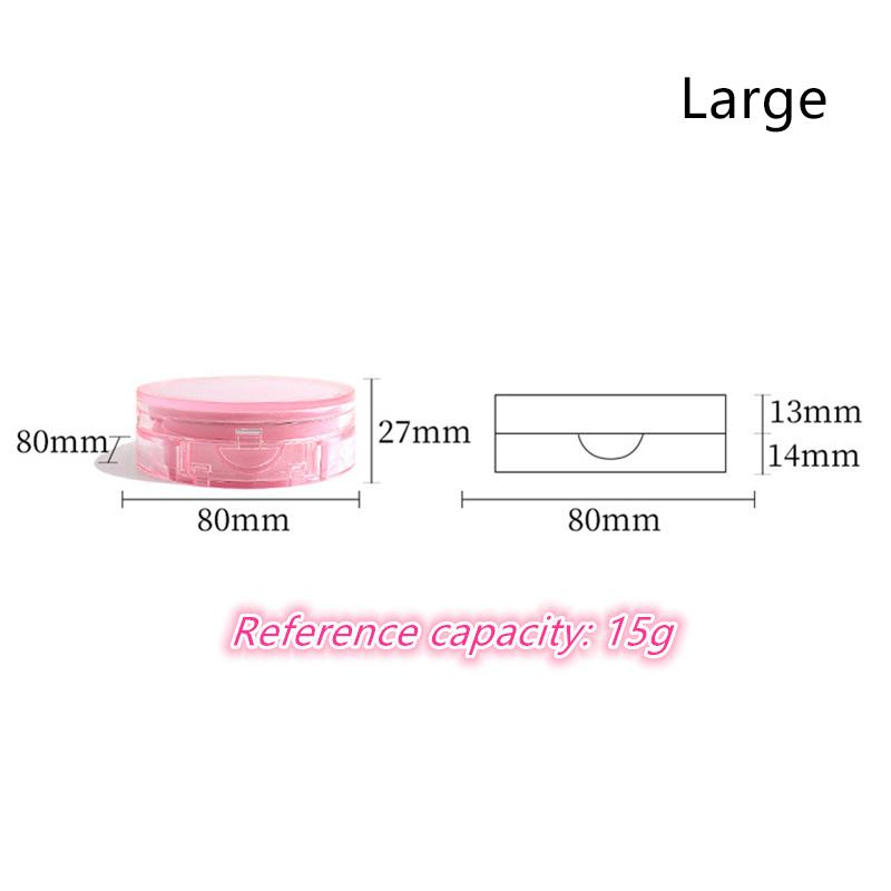 Mini Air Cushion Foundation Diy Box Empty Puff Box With Mirror For Bb Cream Cosmetic Container With Sponge Makeup Skin Care Tool
