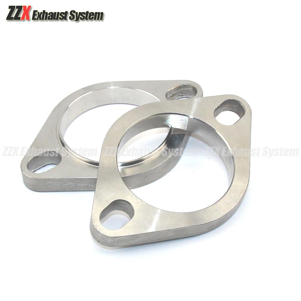 Accessories Universal Stainless Steel Exhaust Muffler Flange Exhaust Pipe Connection 51mm 63mm 76mm Joint