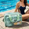 Large Capacity Fitness Bag with Dry-Wet Separation and Shoe Compartment for Outdoor Sports & Swimming