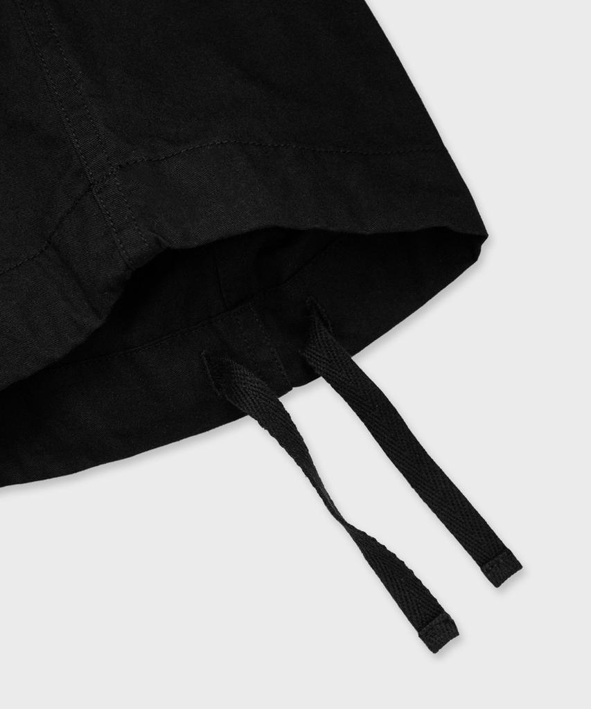 Teuletong Cotton Twill Cargo Pants - Black