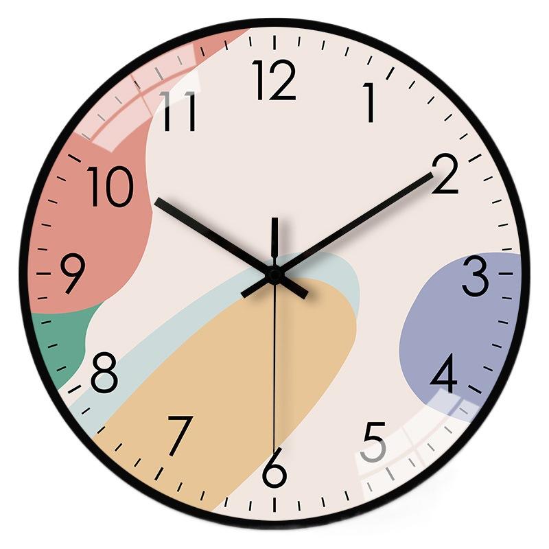 10-Inch 25Cm Creative Modern Wall Clock Home Living Room Bedroom Clock Mute Wall Quartz Clock Premium Durable Quality