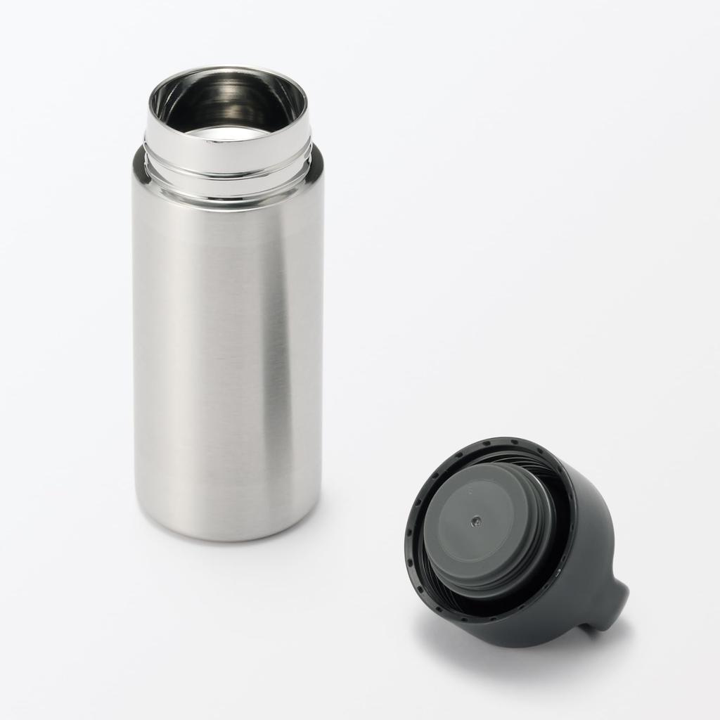 MUJI Vacuum Insulated Insulated Bottle with 76048978 Handle, 350mL,