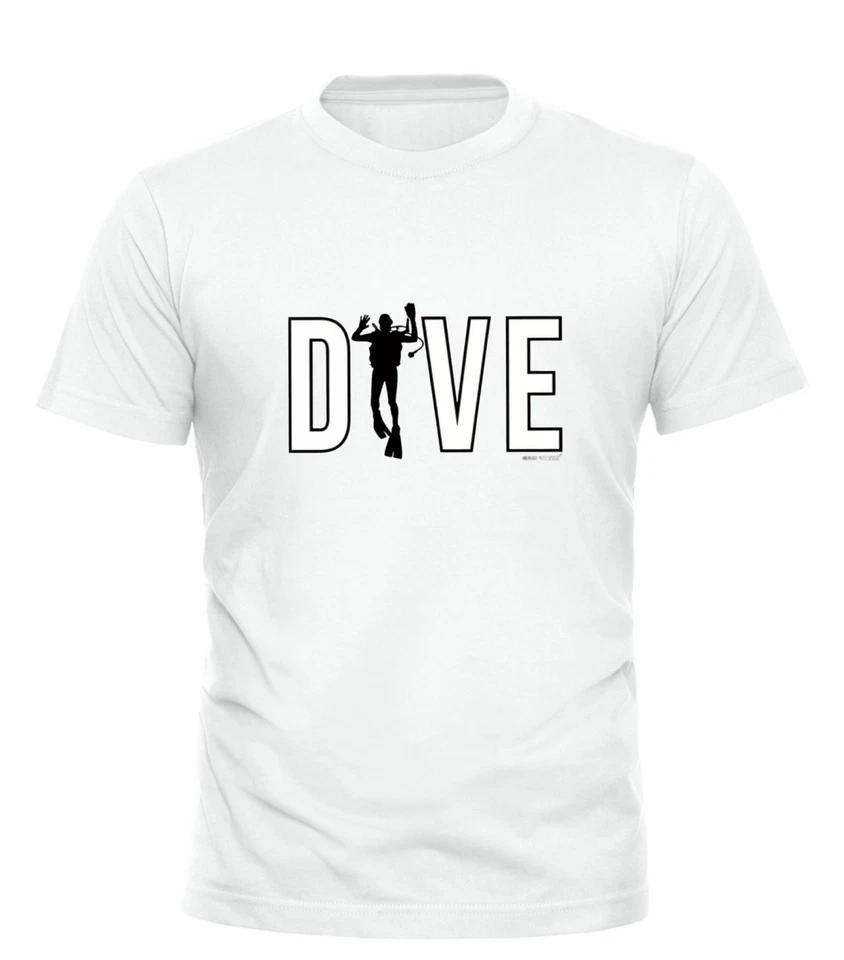 

Дайвинг OW Дайв - Мужская Забавная Новинка Топ Подарок Футболка Белая Все Размеры M