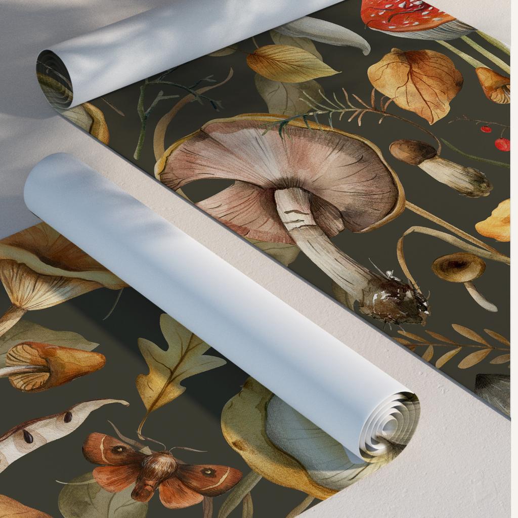 Gemustert Grün Bemalt Verdickte Tapete Selbstklebend Esszimmer Hintergrund Wandkunst Tapete Schlafzimmer Wohnzimmer Tapete