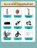 20/22-Inch Foldable Portable Bike with Variable Speed & Shock Absorption for Adults and Children