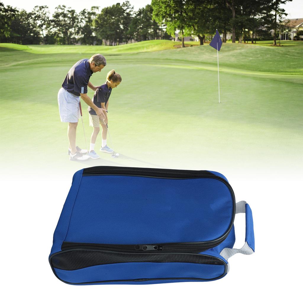Zippered Carrier Golf Shoes Bags with Ventilation for Man and Woman Sports Shoes Bag