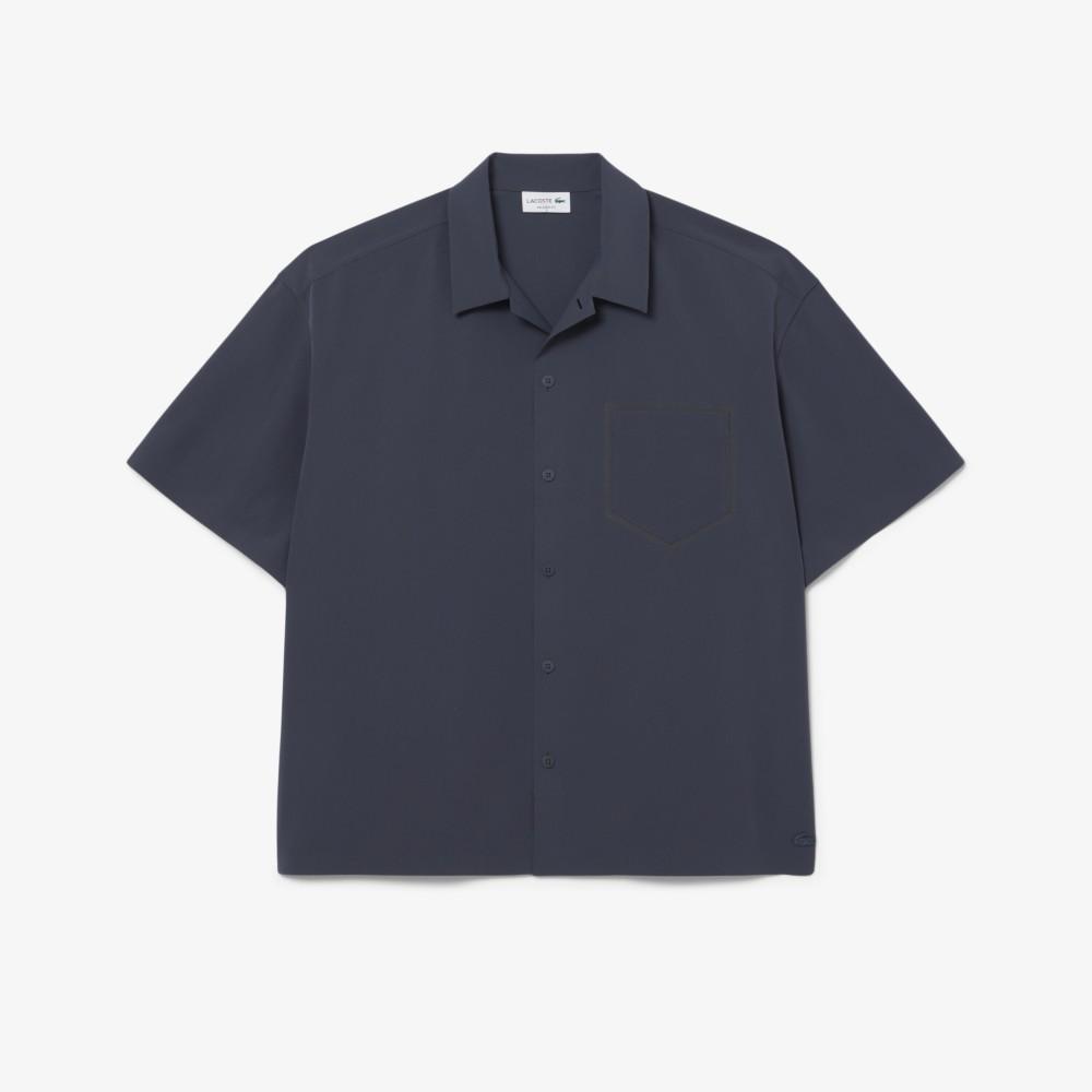 Lacoste Men's Chest Pocket Detail Short-Sleeve Shirt CH2317-56GS5T
