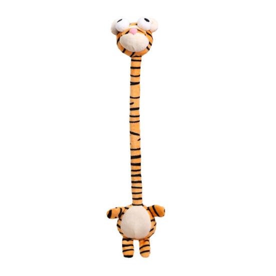 

Long Neck Animal Plush Keychain Cute Monkey Tiger Chick Doll for Bags Backpacks Cute Big-Eye Design Funny Stress Relief Toy Birthday Gift for Kids Tiger