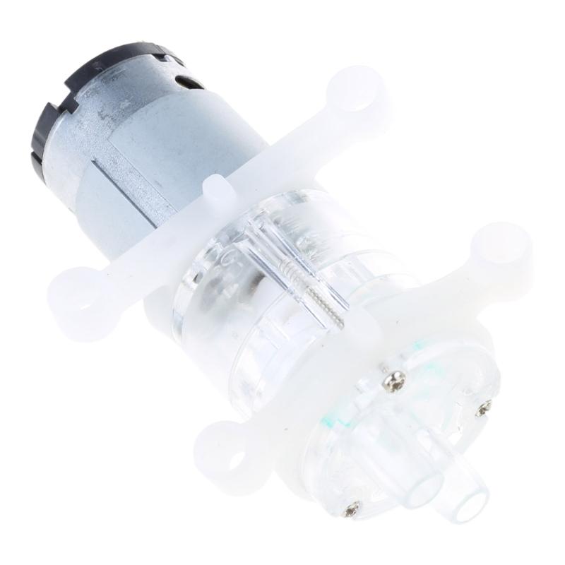 DC12V Self-priming Diaphragm Mini Pump Shock Absorption Silent Water Pump for Water Dispenser, Shower, Beauty Equipment