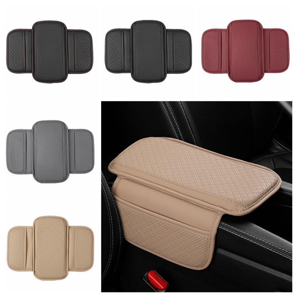 

Universal Center Console Cushion Durable Car Armrest Cover Arm Rest Protector Mat Vehicle сірий