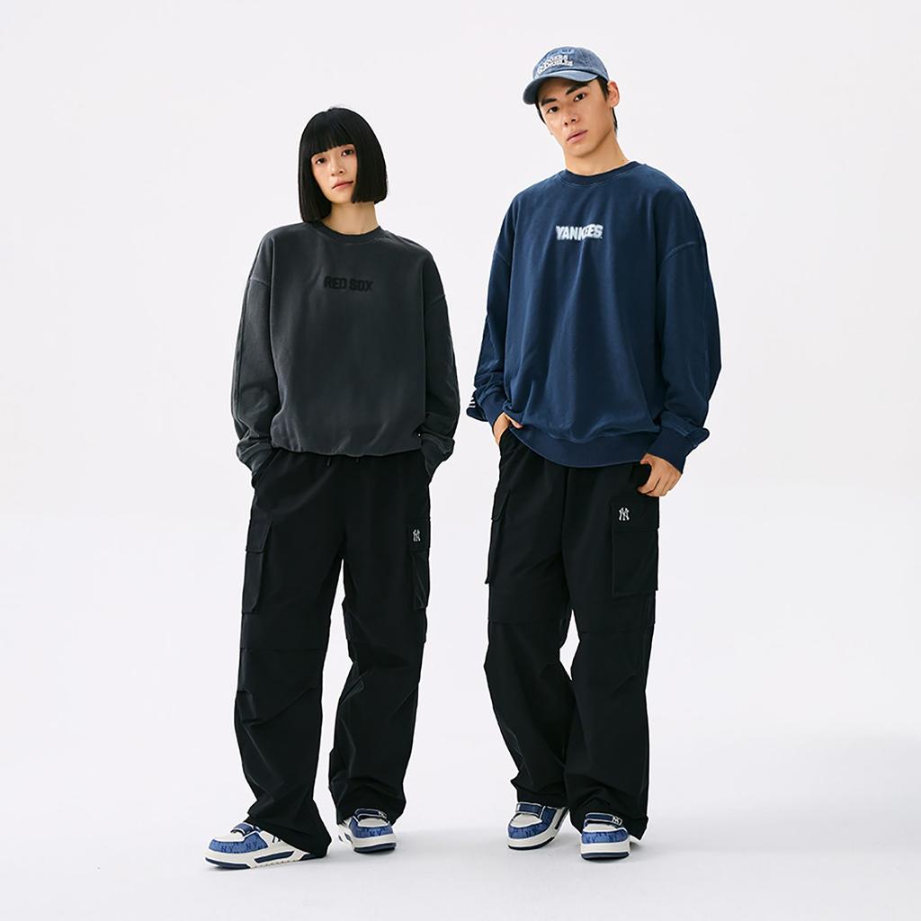 MLB New York Yankees Basic Collection FW25 Sweatshirt Unisex 3AMTB1454-50NYL