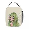 Custom Melanies Martinez Portals Thermal Insulated Lunch Bag for Office Portable Bento Box Thermal Cooler Lunch Boxes