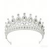 Crown Tiara Bride  Rhinestone Crown  Wedding Dress  Adult Ceremony Birthday  Princess Hair Accessories  Children