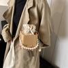 Fashionable Minimalist Small Shoulder Bag For Women Trendy Autumn Style In Black Brown White Pink And Khaki