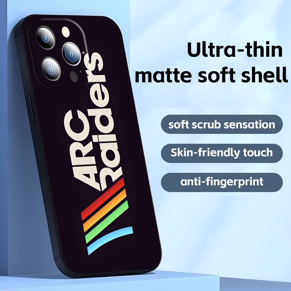 GORĄCA GRA ARC Raiders   Etui na telefon do iPhone17 16 16e 15 14 13 12 11 Plus Mini Pro Max Miękkie czarne Odporne na wstrząsy Pokrowiec