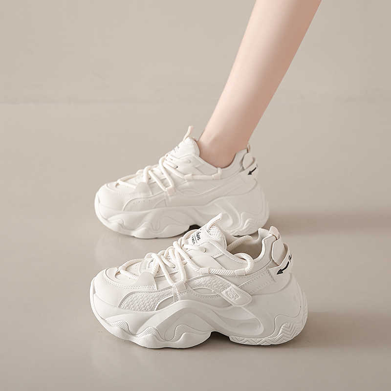 Fashion High Platform Lace Up Shoes Blue Casual Female Gym Sneakers Women's Walking Basketball Sports High-quality Sapato Luxury