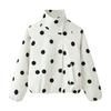 European and American Style, New Women's Clothing, Polka Dot Bomber Jacket 8372/236/250
