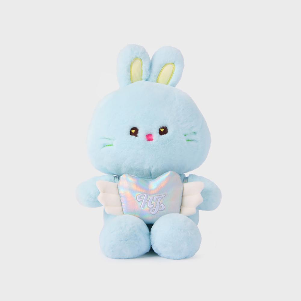 Bunini Message Plush Toy - Blue (Line Friends)