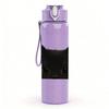 1PC Solid Black Cat Face Pattern 750ml Color Plastic Sports Water Bottle Leakproof Flip Straw Lid Suitable for Sports Office Home Use