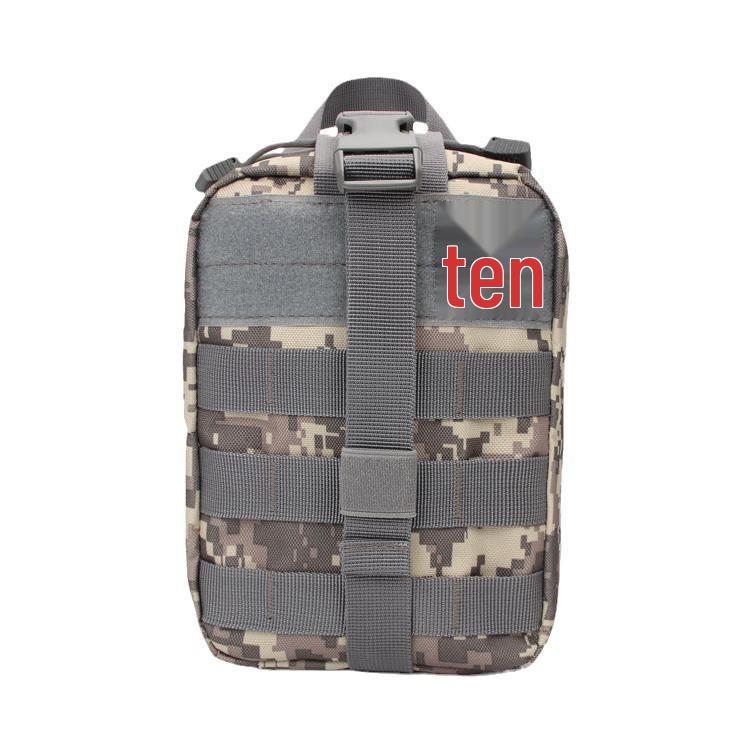Camouflage Tactical Medical Waist Pack: Multifunctional Outdoor Mountaineering Survival Bag