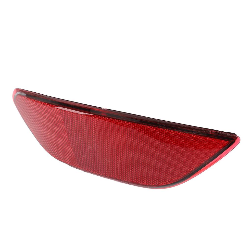 Pair of Rear Bumper Reflector Trim Sturdy ABS Material Red Lens Bumper Reflector Strip Cover