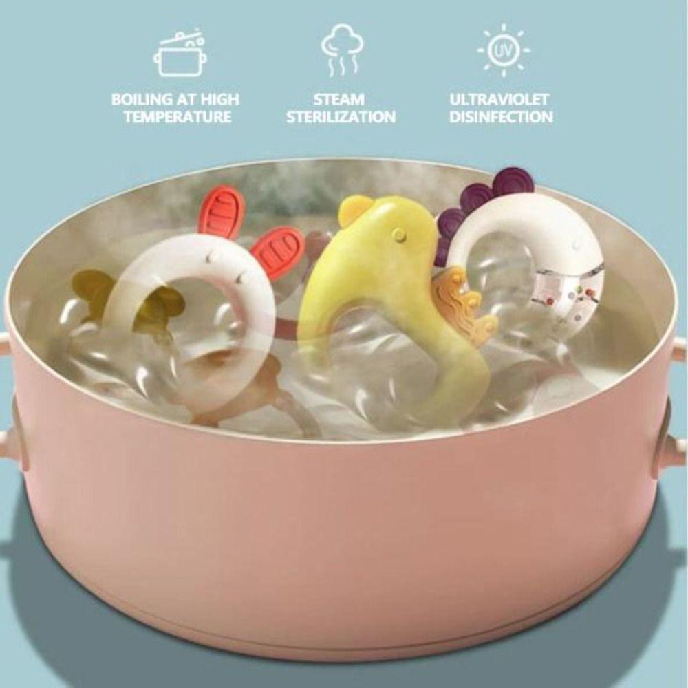 Rattle Sound Baby Hand Rattle Toys Sensory Development Baby Teething Toys  Newborn Stage