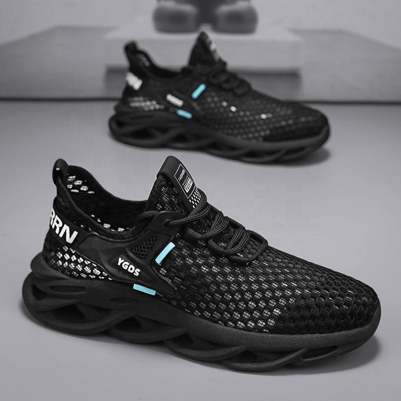 Nouvelles Chaussures Décontractées Confortables Hommes Nouvelle Mode Maille Respirante Semelles Intérieures EV Baskets Chaussures de Sport Running Hommes