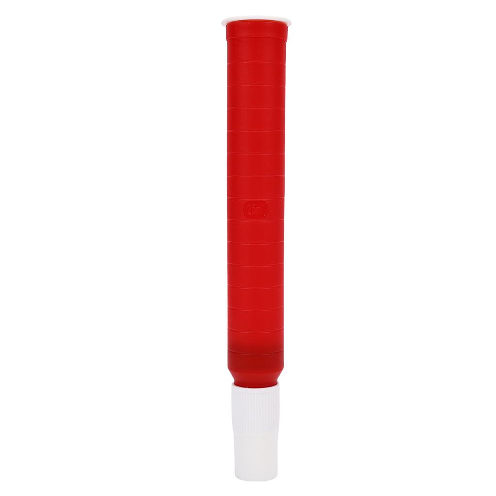 Pipette Pump 25ml Red Easy Liquid Transfer   Dispensing Pipette Pump for Laboratory Research