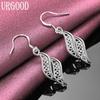 925 Sterling Silver Fashion Pendant Earrings Wedding Jewelry