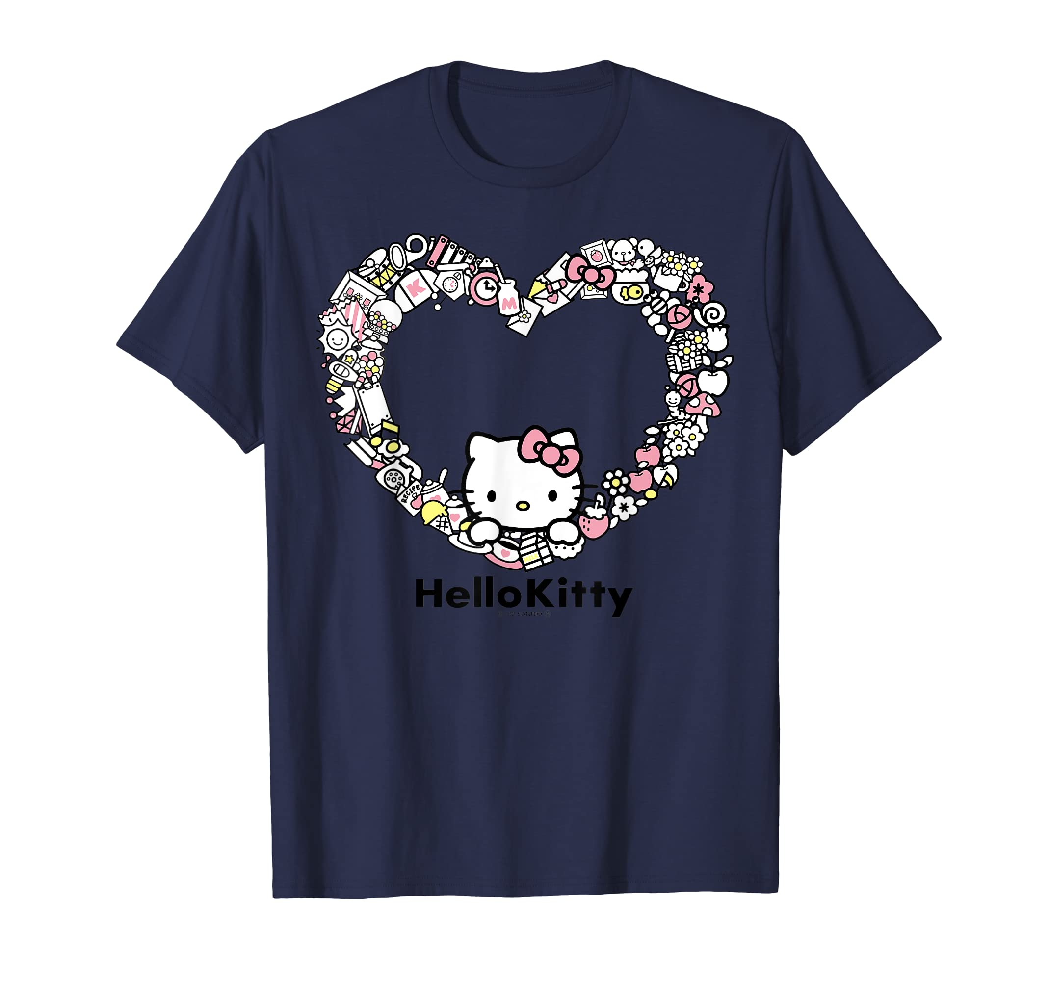 

Hello Kitty US Design Heart T-shirt синій