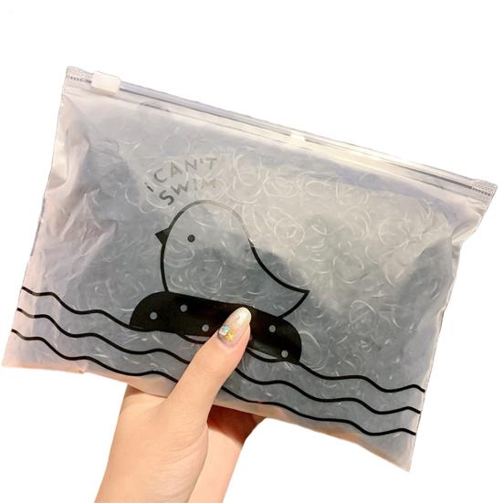 

1000Pcs/Bag Women Disposable Colorful Elastic Hair Ties Ropes Ponytail Holders