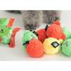 Ciao Me Cane Orso Palla di Caramella Giocattolo Squeak Set da 3 pezzi 5,5 x 5,5 cm, Rosso, Verde, Giallo, 1 set