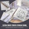 12-Month Envelopes Money Saving Challenge Binder, Easy and Funny Way To Save 2.5K/5K/10K Dollars, Money Binder For Cash Saving