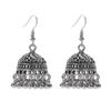 Pendientes Piercing Indian Zircon Jhumka Tassel Earrings Women Accessories Kolczyki Copper Color Earring Trendy Party Ear Rings
