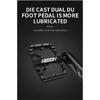 ESLNF Mountain Road Aluminum Alloy Double DU Widened Nail Anti-Slip Pedal Mtb Pedals Bicycle Accessories