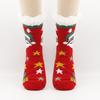 Women's Christmas Socks Floor Socks Snow Boots Thickened Fleece Home Sleep Socks Carpet Sock Covers