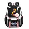 Anime Niedlicher Cartoon K-Pop Bedruckter Rucksack Schultasche für Teenager Schüler Mädchen Junge Bücherrucksack Große Kapazität Wasserdicht Reisetasche Kindergeschenk Rucksack