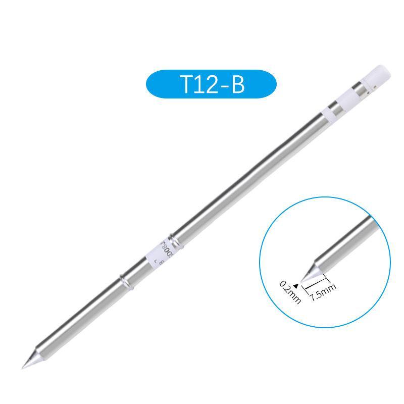 T12 Series Soldering Iron Tip High Accuracy Multi-use Replacement Fit for Hakko FX951 Electric Soldering Station