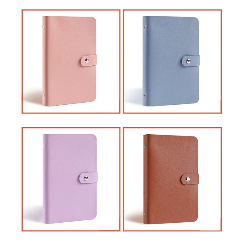 Savings Money Book Banknote Album Money Holder Solid Color Album Cash Collect Book Money Saving Organizer Photocard Holder