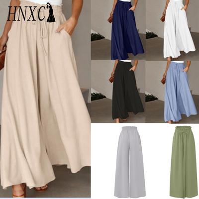 Women's Fashion Casual Solid Color Print Pants & Capris