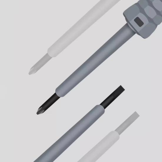 Tester Pen High Torque Magnetic Screwdriver Electricity Detector with Ergonomic Handle Multifunctional