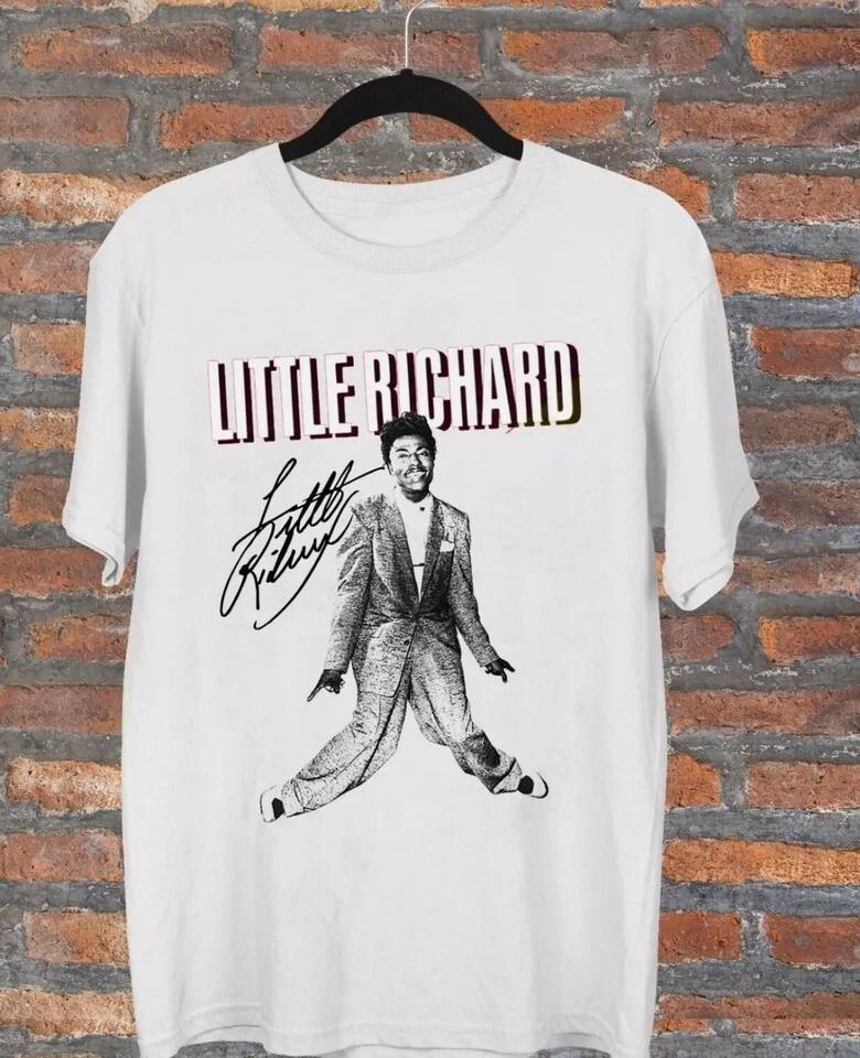 Little Richard Gift For Fan White Unisex T-shirt, Little Richard Shirt For Fans M