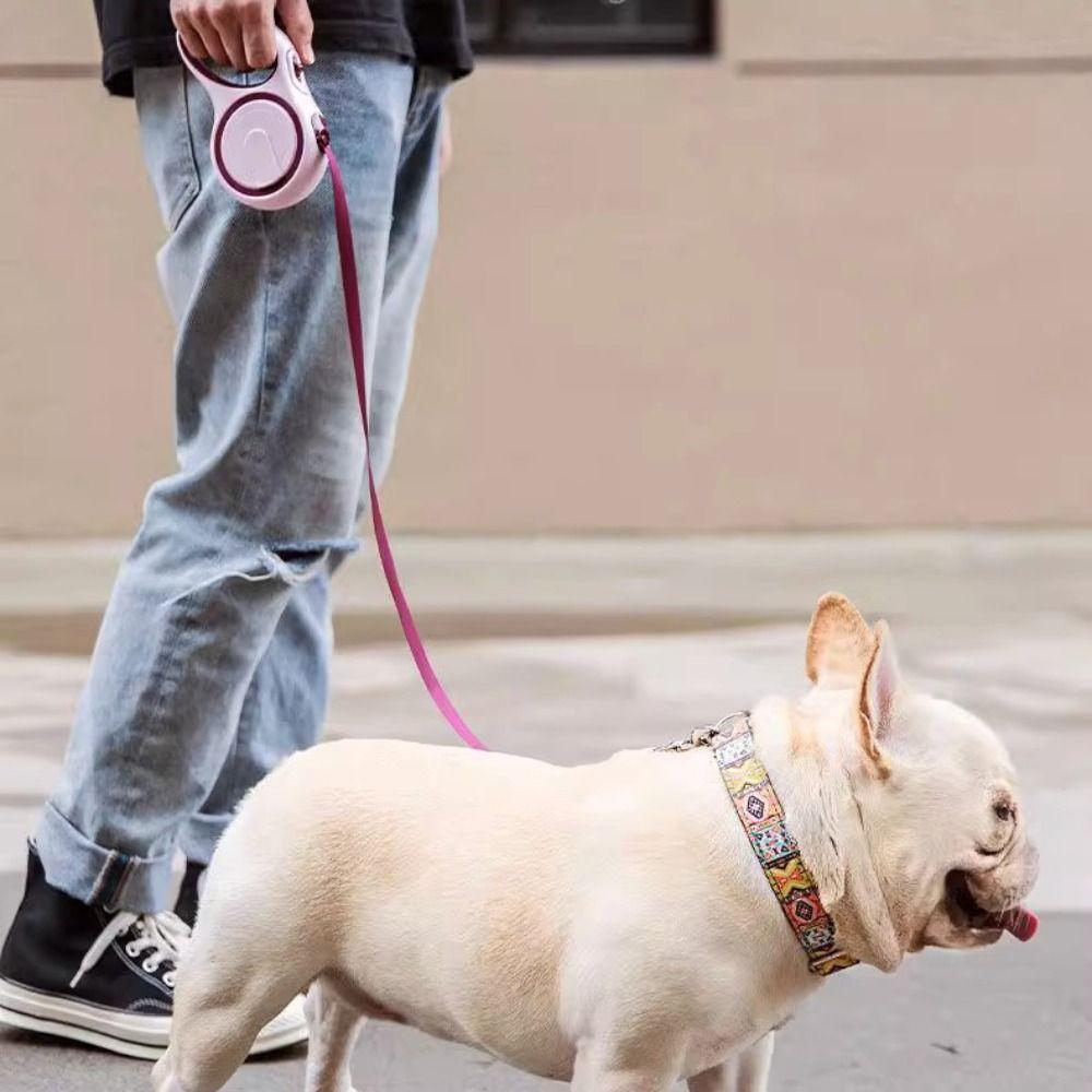 Wear-resistant Pet Dog Leash Anti-bite Automatic Dog Leash Dog Walking Leash  Running