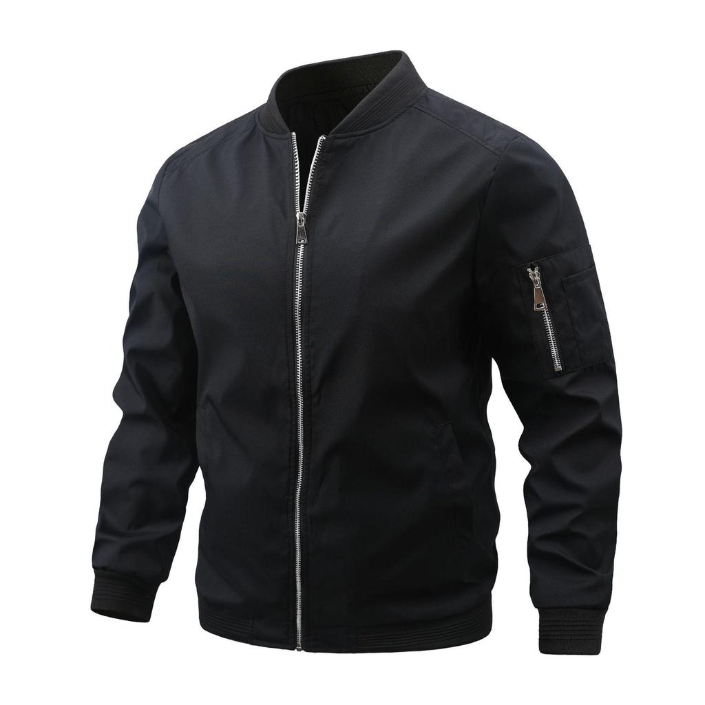 European Spring/Autumn Korean Style Men's Slim Fit Baseball Jacket