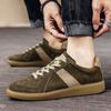 Fashion Stylish Designer Male Tenis Masculino Versatile Leisure Walk Man Footwear Suede Leather Casual Shoe Non-Slip Comfy Mens Sneakers