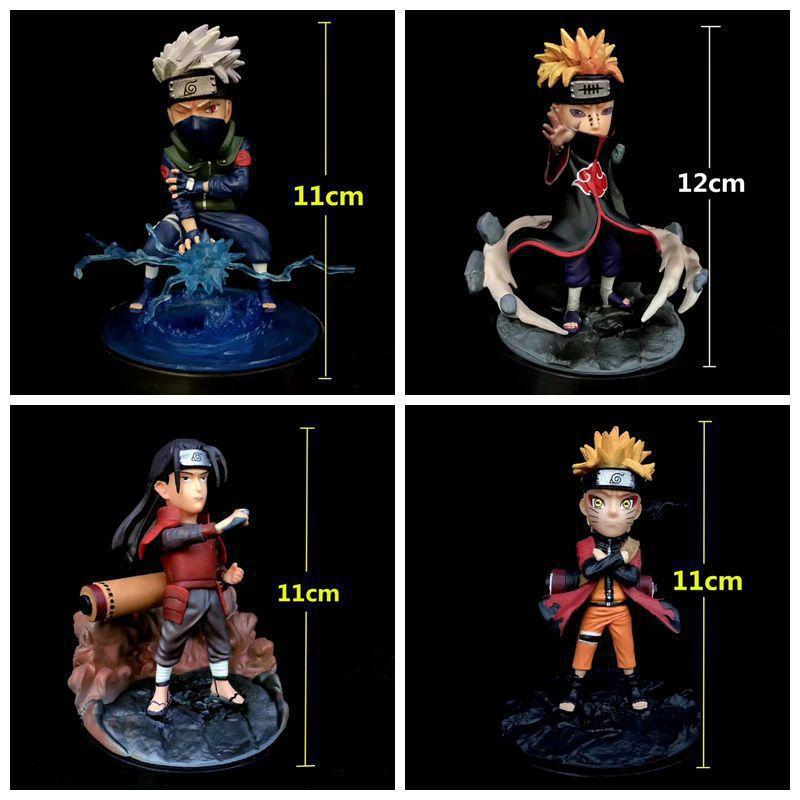 Hokage Q verze, Akira GK sloupová místnost, Pain, Kakashi, Naruto, model panenky, figurka v krabici